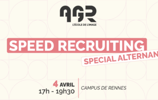 Speed recruiting Spécial Alternance - AGR, l"École de l'Image