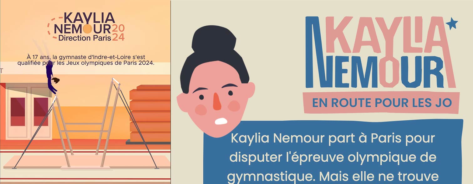 AGR, l'École de l'Image - Hybalb 2024 - Kaylia Nemour JO 2024