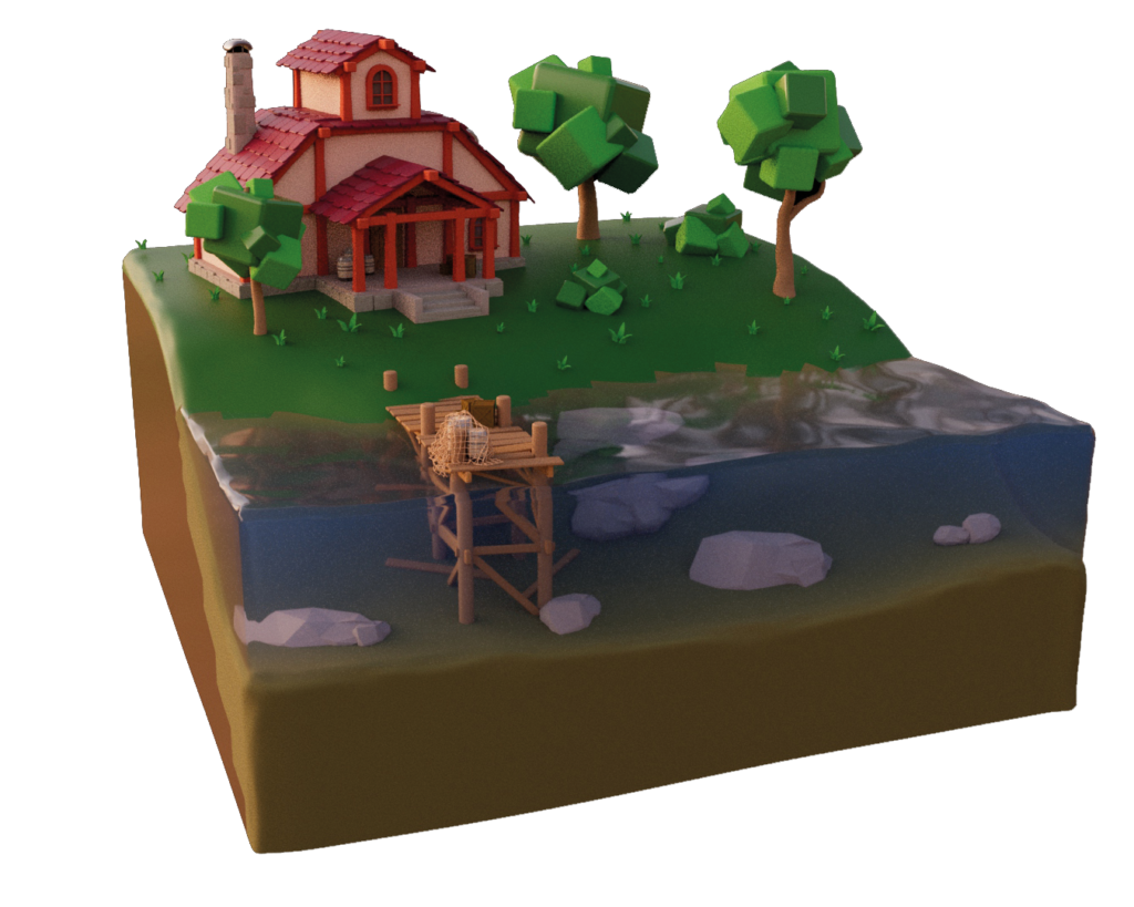 Modélisation 3D Paysage
